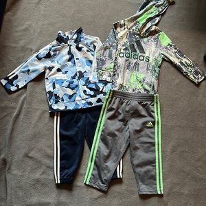 Adidas sweatsuits (12 months)